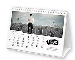 Calendário de mesa com espiral Calendário de mesa com espiral