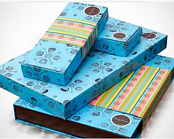 Embalagens de papel cartão para biscoitos
