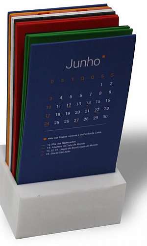 Calendário personalizado Calendário personalizado