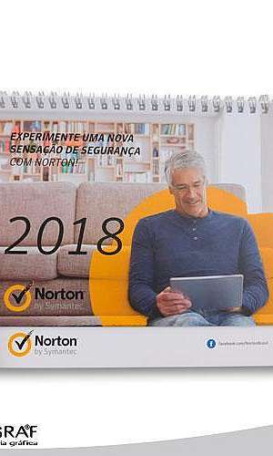 Calendários de mesa personalizados