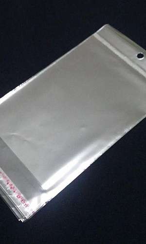 Saco de plástico de solapa Saco de plástico de solapa